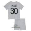 Officiële Voetbalshirt + Korte Broek Paris Saint-Germain Messi 30 Uit 2022-23 - Kids